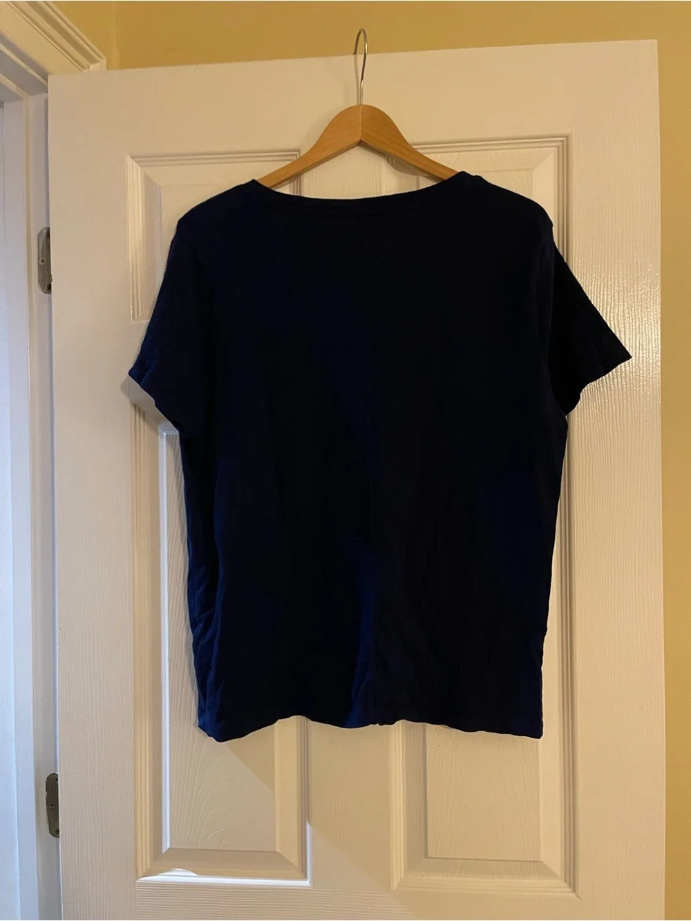 J. Crew Navy Girlfriend Tee